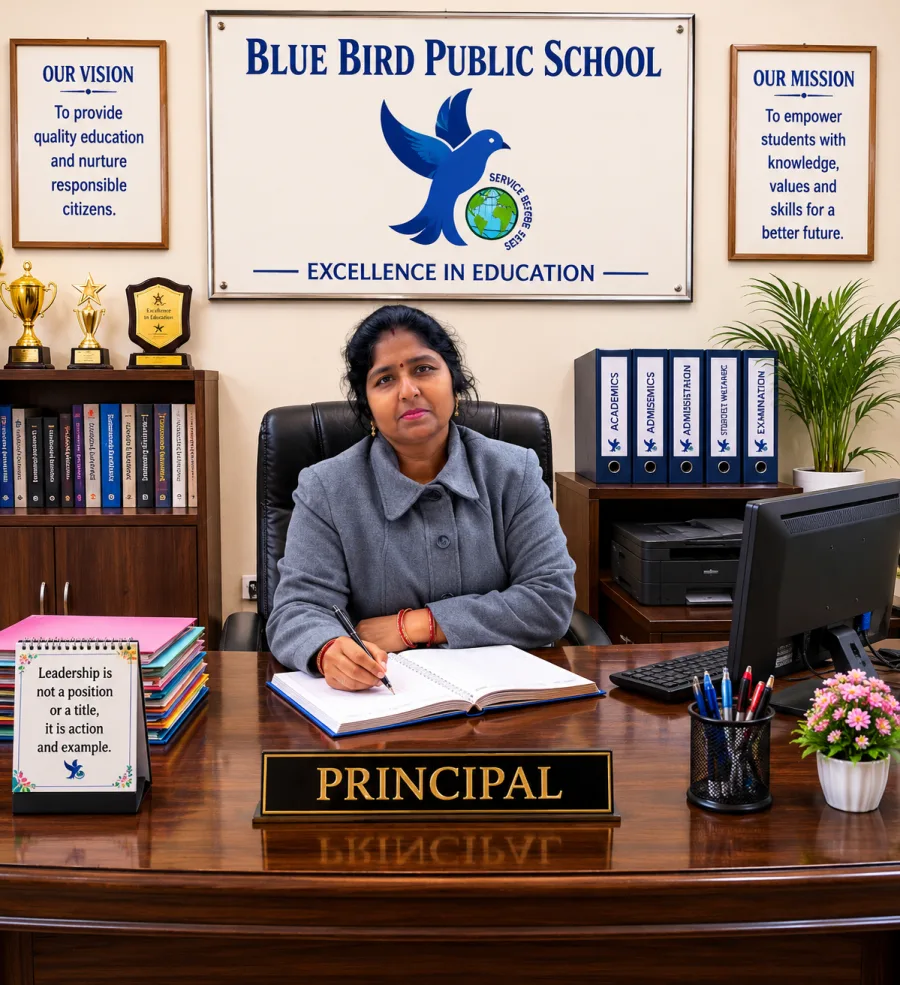 Principal of Blue Bird Public School